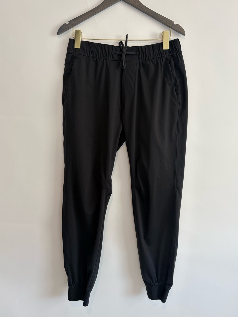Abercrombie YPB Jogger Track Pants Stretch Zip Pocket Gym Dark Gray